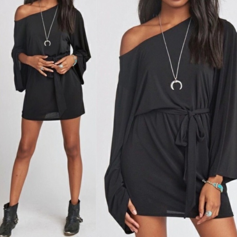 NWT Show Me Your Mumu Black Monica Dress